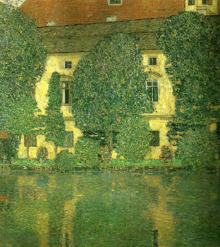 Gustav Klimt slottet kammer vid attersee